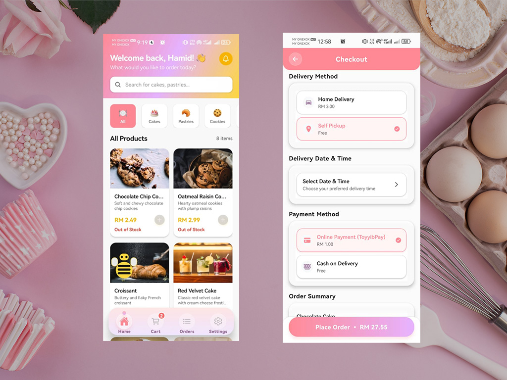 Sweet Cakes App
